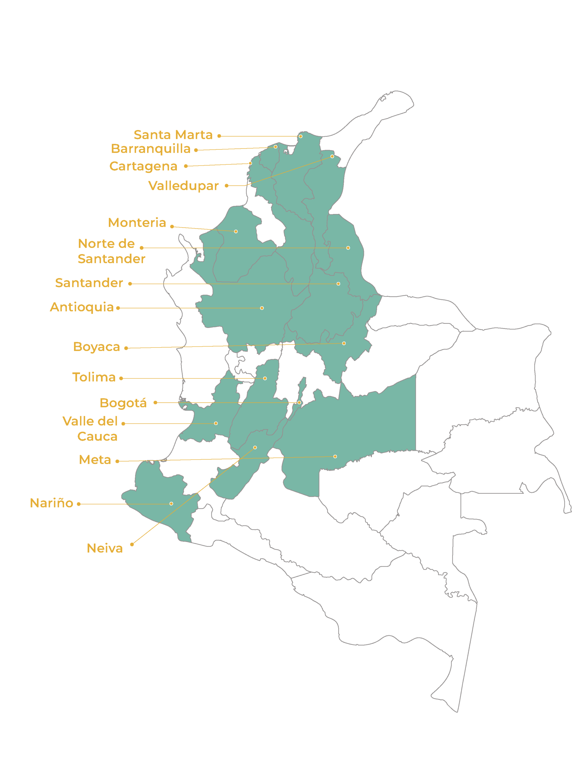 Cobertura nacional Anrui